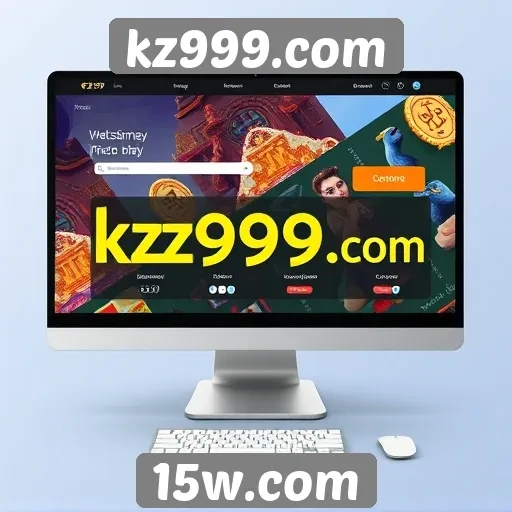 Interface e usabilidade do site kz999.com